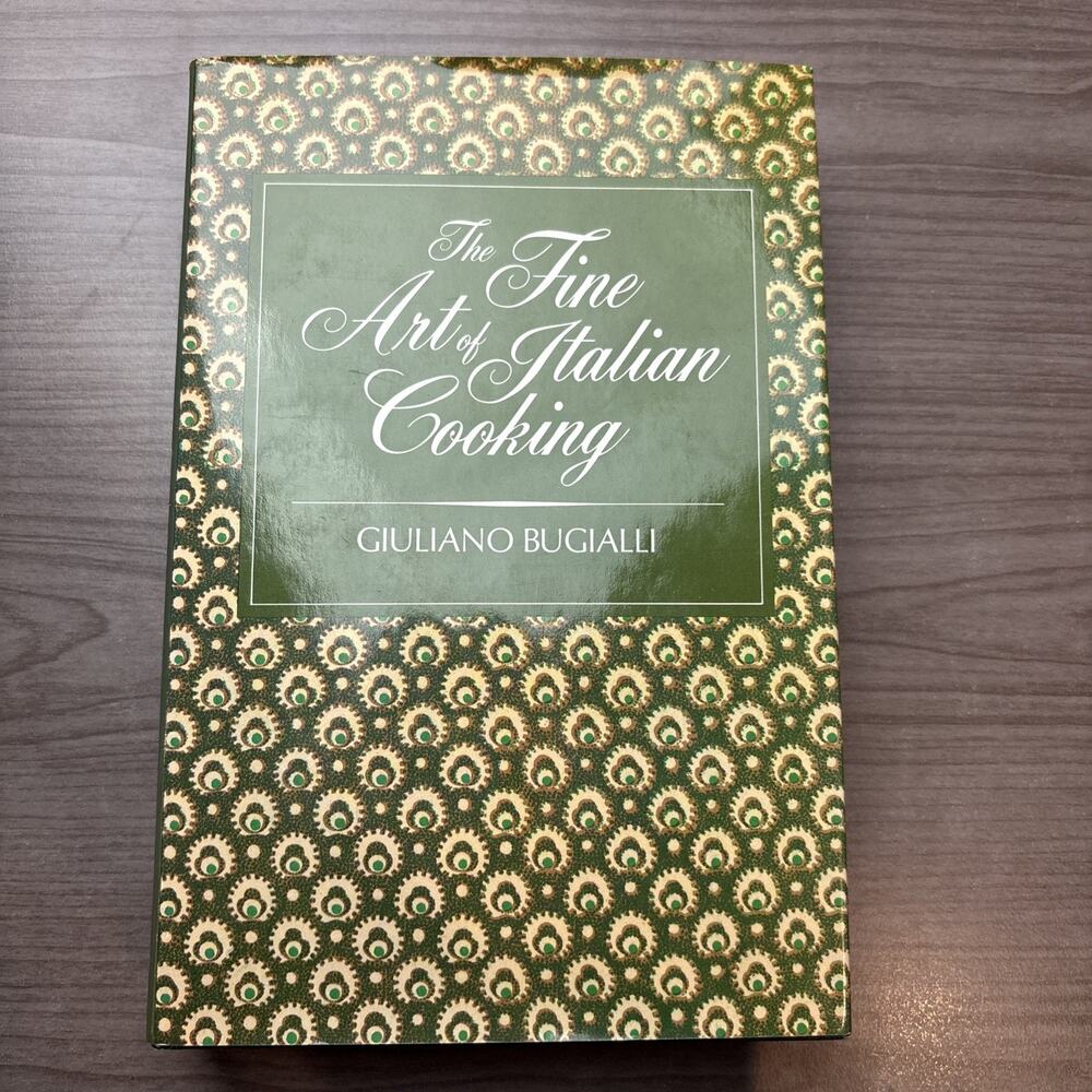 The Fine Art of Italian Cooking - Hardcover By Bugialli, Giuliano Bugialli HCDJ